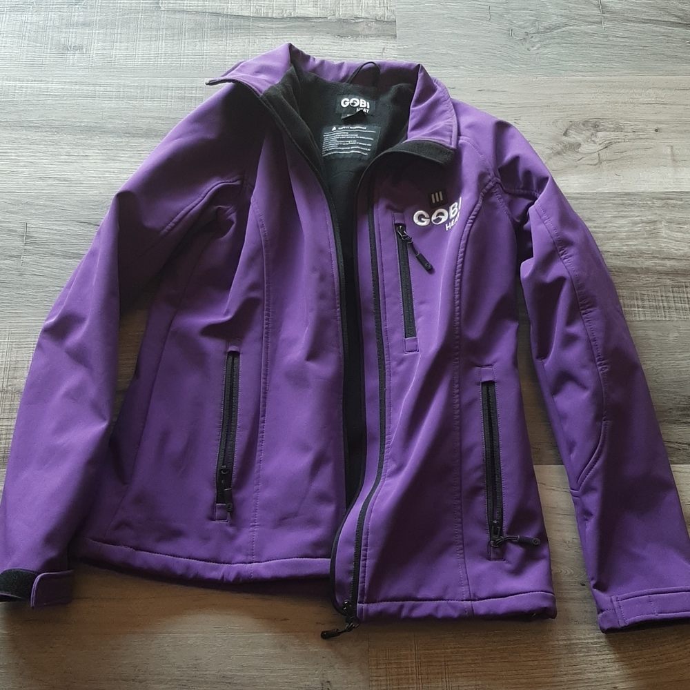 Purple Softshell Jacket - image 1